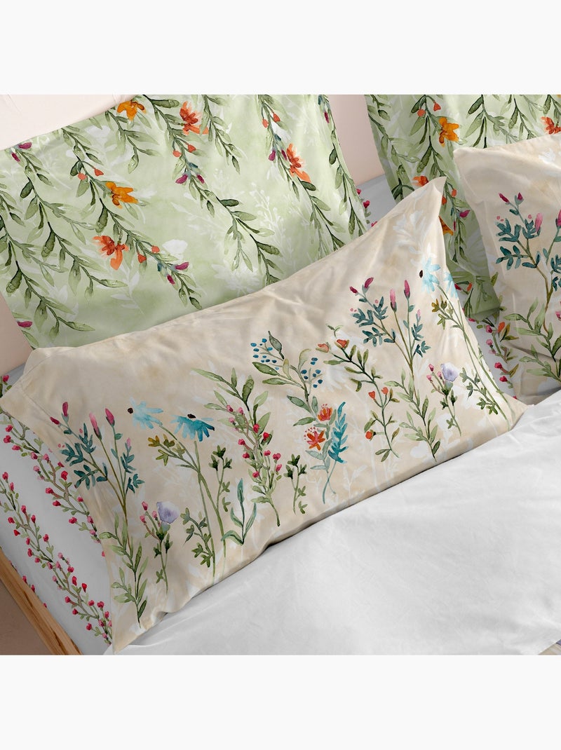 Housse de coussin Vernazza "Happyfriday" Multicolore - Kiabi
