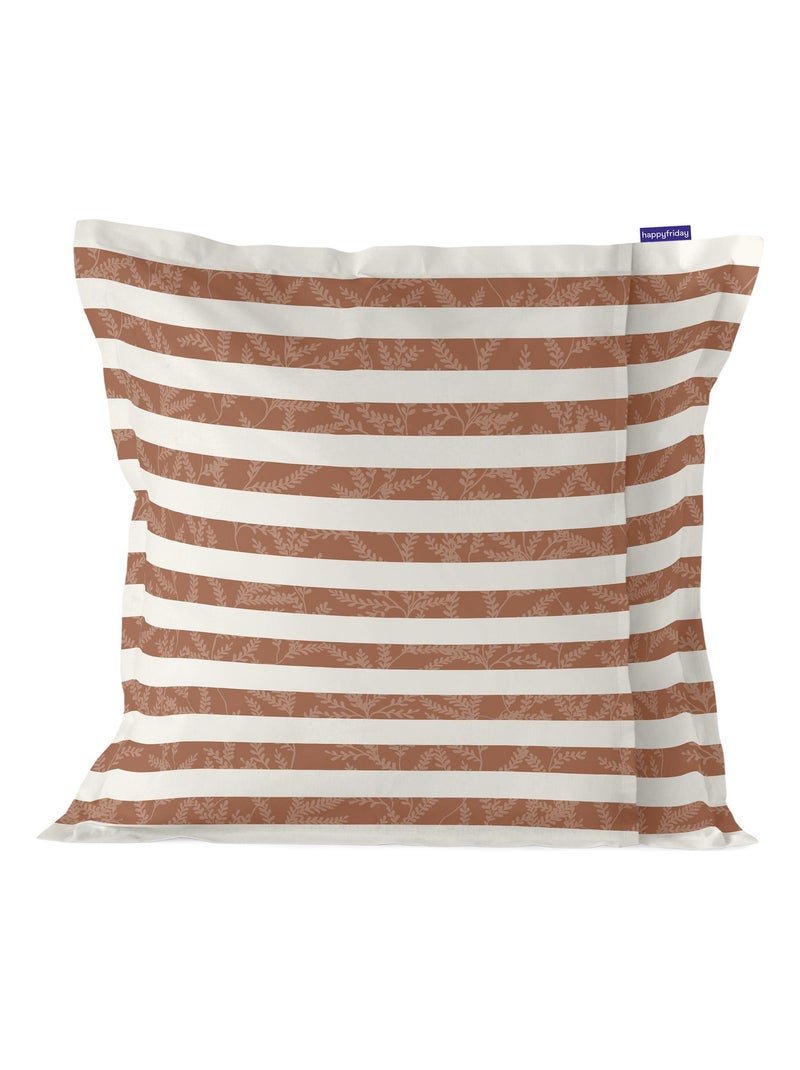 Housse de coussin Wild flowers "Happyfriday" Blanc - Kiabi