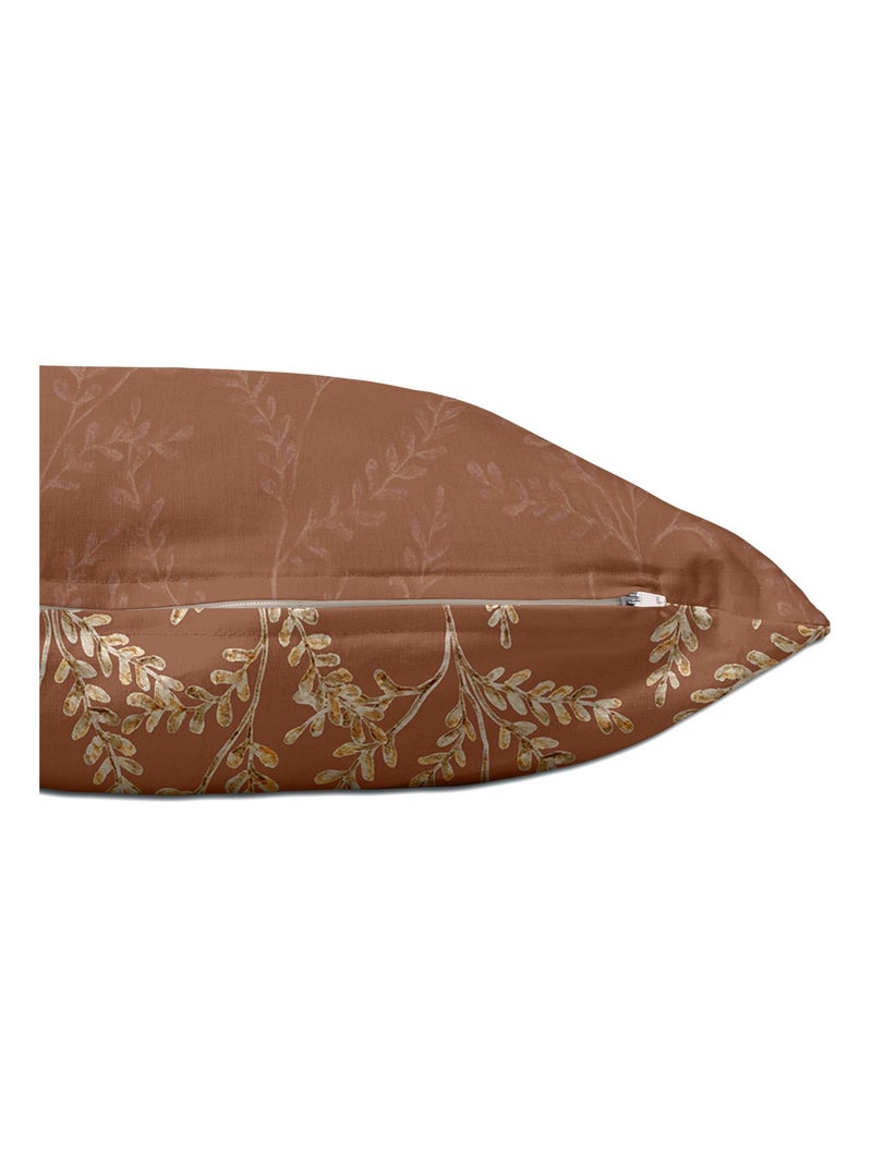 Housse de coussin Wild flowers "Happyfriday" Blanc - Kiabi
