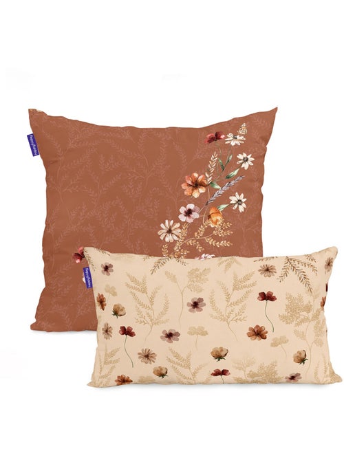 Housse de coussin Wild flowers "Happyfriday" - Kiabi Housse de coussin Wild flowers "Happyfriday" - Kiabi