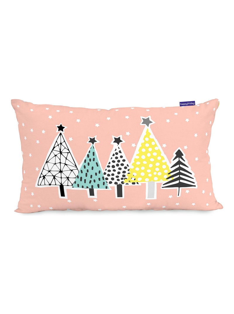 Housse de coussin Winter "Happyfriday" Blanc - Kiabi
