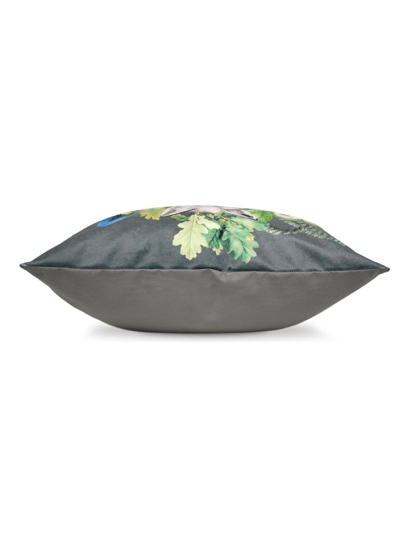Housse de coussin WONDERLAND Gris foncé - Kiabi