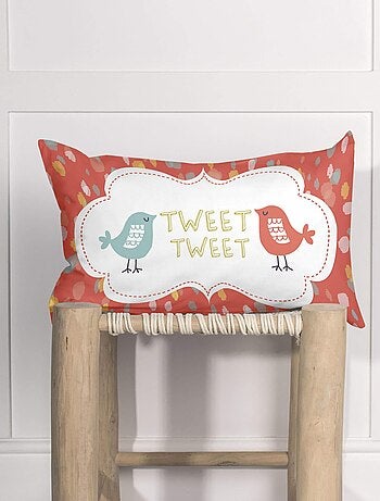 Housse de coussin Woodland "Happyfriday