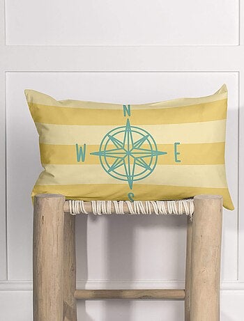 Housse de coussin World map "Happyfriday