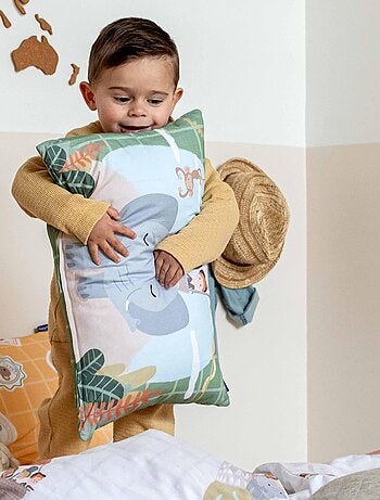 Housse de coussin World trip "Happyfriday