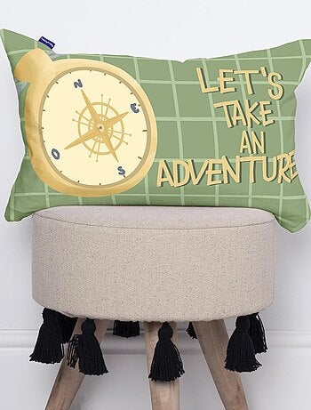 Housse de coussin World trip "Happyfriday