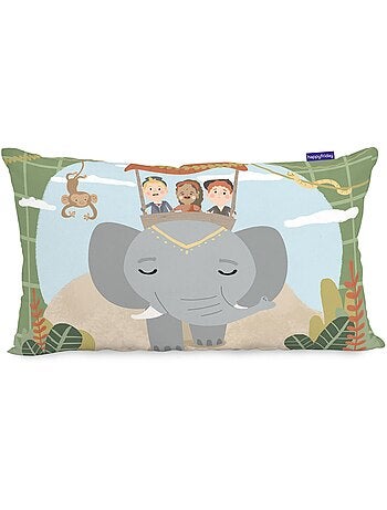 Housse de coussin world trip "happyfriday