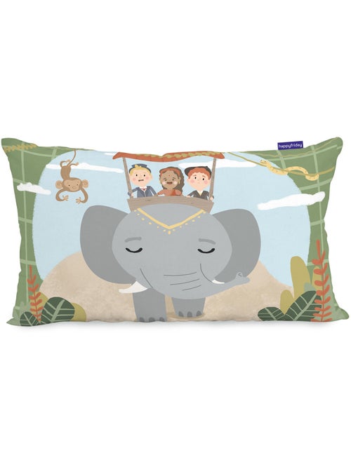 Housse de coussin World trip "Happyfriday" - Kiabi