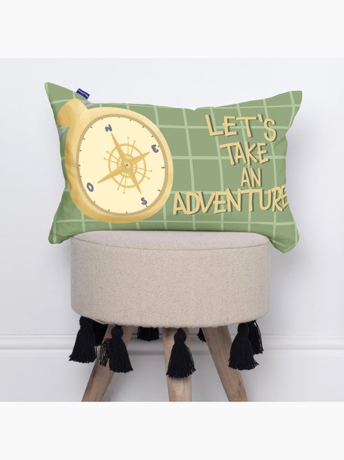 Housse de coussin World trip "Happyfriday" - Kiabi