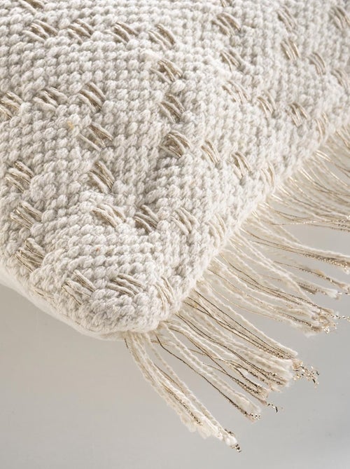 Housse de coussins décoratifs Coton/Polyester IKAT PROMO LINGE - Kiabi