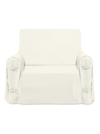 Housse de fauteuil en coton PANAMA, par Soleil d'ocre