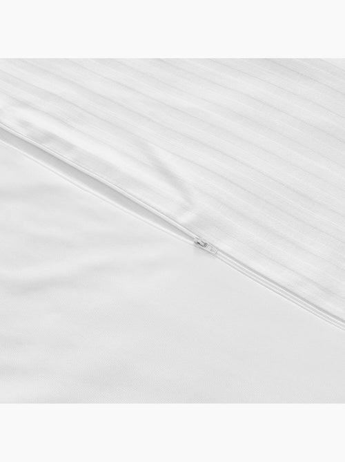 Housse de Matelas 100% Coton Naturel avec Fermeture Éclair en L - Kiabi