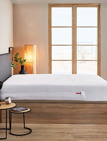 Housse de matelas 140x196cm| PIKOLIN HOME|Anti-punaises de lit|Fermeture hermétique