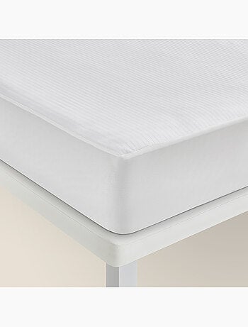 Housse de matelas 180x196cm| PIKOLIN HOME| 100% Coton| Fermeture éclair L