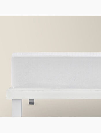 Housse de matelas 180x196cm| PIKOLIN HOME| 100% Coton| Fermeture éclair L