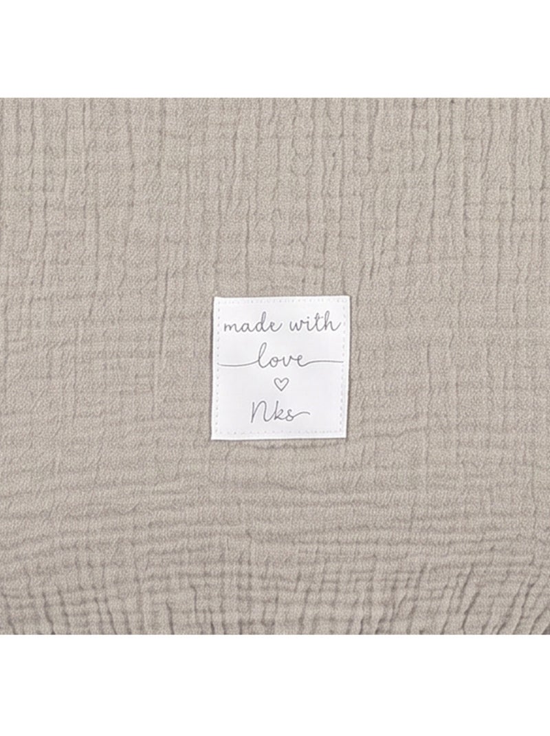 Housse de matelas à langer - coton bio noukie's Beige - Kiabi
