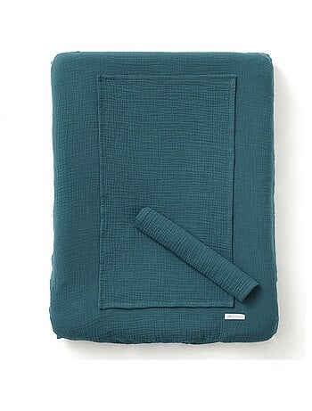 Housse de matelas à langer + 2 langes made in France