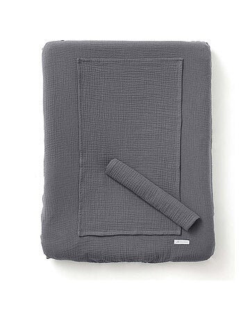 Housse de matelas à langer + 2 langes made in France