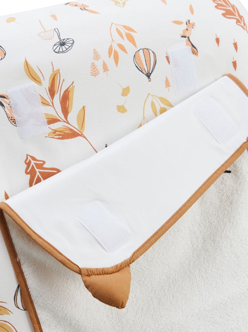 Housse de matelas à langer + 2 tapis de change Merlin Ecru - Kiabi