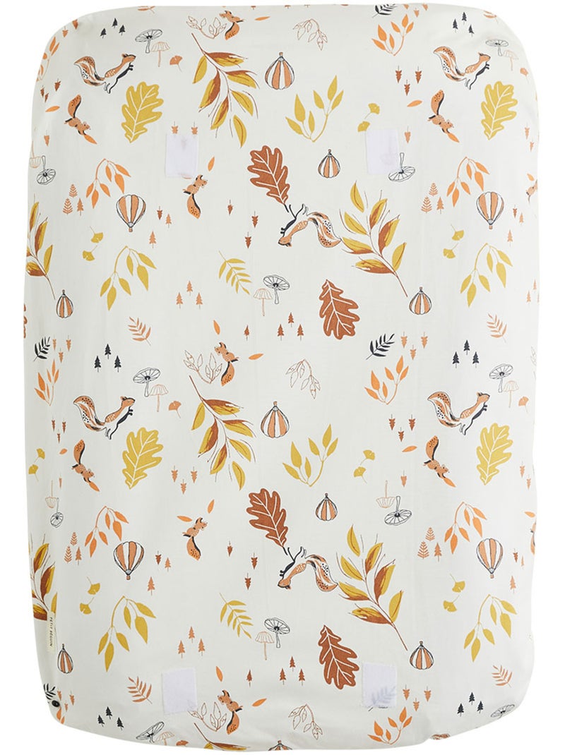 Housse de matelas à langer + 2 tapis de change Merlin Ecru - Kiabi