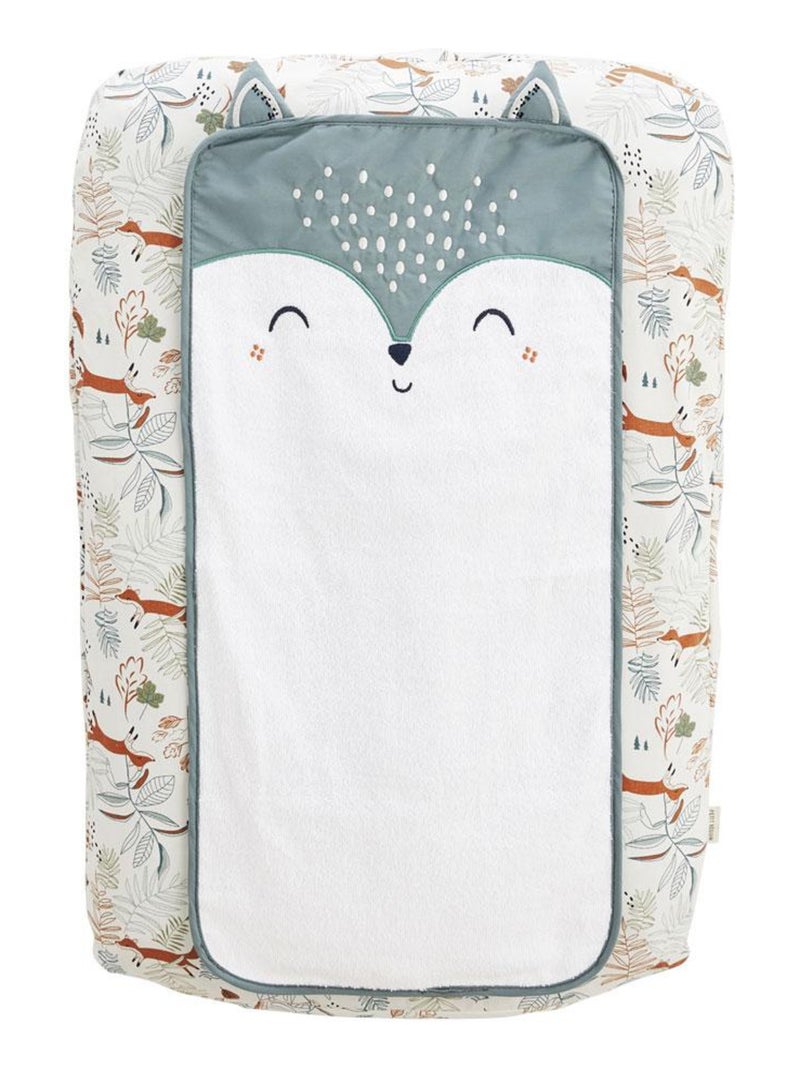 Housse de matelas à langer + 2 tapis de change Montreal Ecru - Kiabi