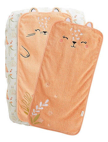 Housse de matelas à langer + 2 tapis de change Sierra