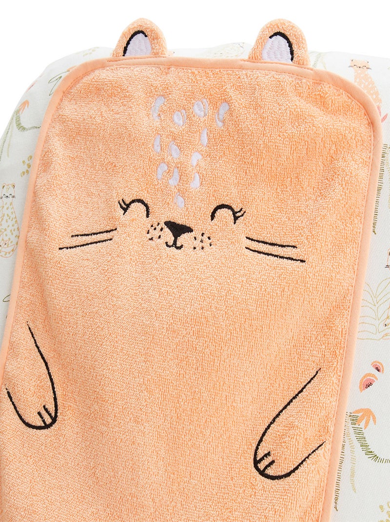 Housse de matelas à langer + 2 tapis de change Sierra Peche - Kiabi