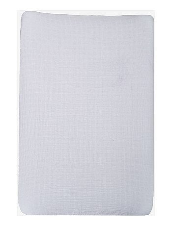 Drap housse bio berceau cosleeping 83x50 cm - Blanc - Kiabi - 5.95€