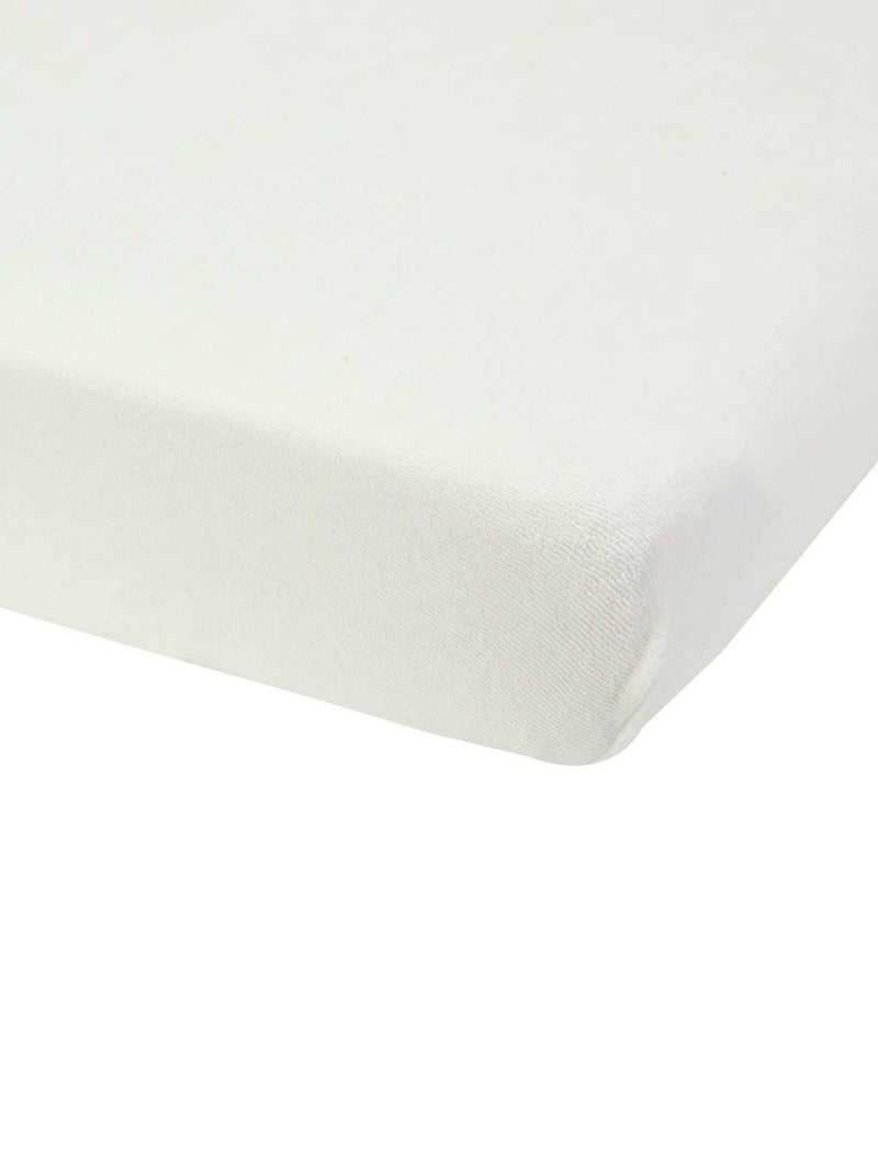 Housse de matelas à langer Blanc Beige - Kiabi