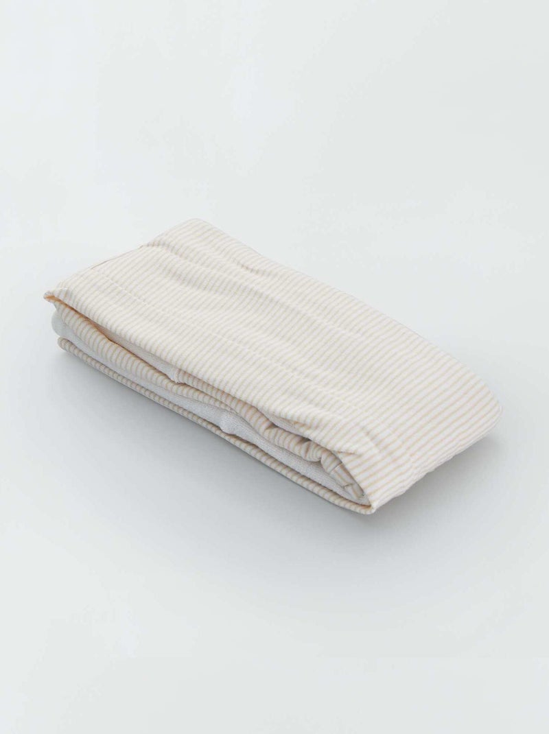 Housse de matelas à langer Blanc - Kiabi
