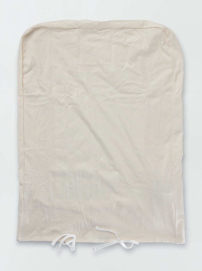 Housse de matelas à langer Blanc - Kiabi