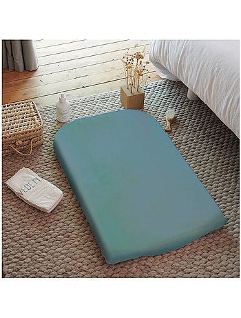 Housse de matelas à langer cassonade éponge 50x75cm