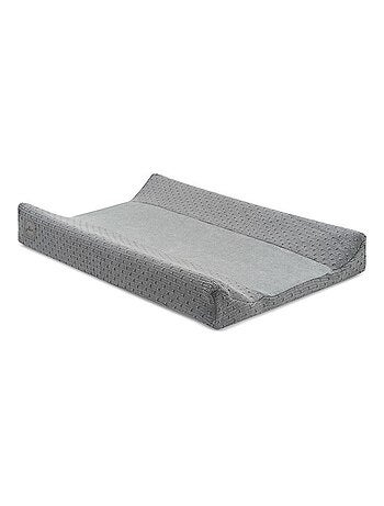 Housse De Matelas À Langer Bliss Knit Storm Grey Gris (50 X 70 Cm)