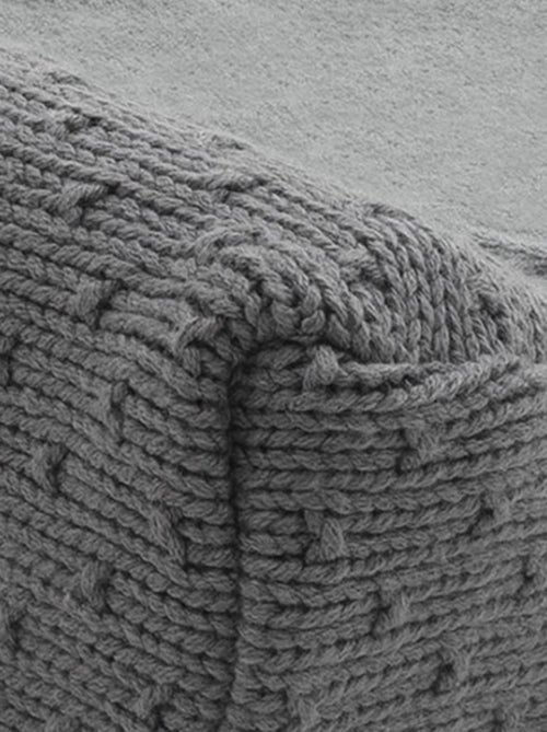 Housse De Matelas À Langer Bliss Knit Storm Grey Gris (50 X 70 Cm) - Kiabi