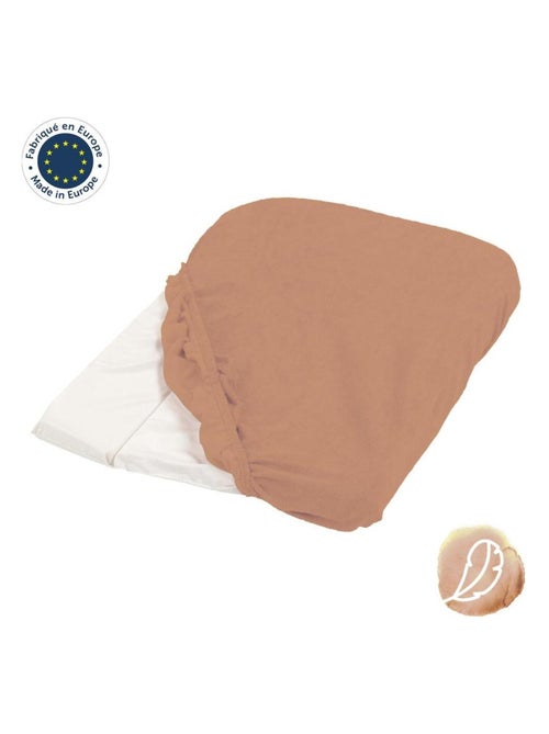 Housse de matelas à langer cassonade éponge 50x75cm - Kiabi