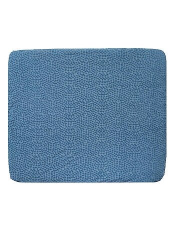 Housse de matelas à langer en coton bio motif pois en relief 'ROBA' 'Seashells'
