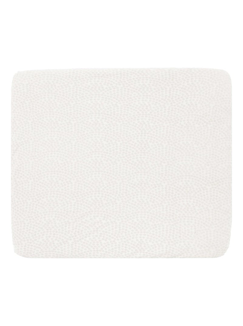 Housse de matelas à langer en coton bio motif pois en relief 'ROBA' 'Seashells' Ecru - Kiabi