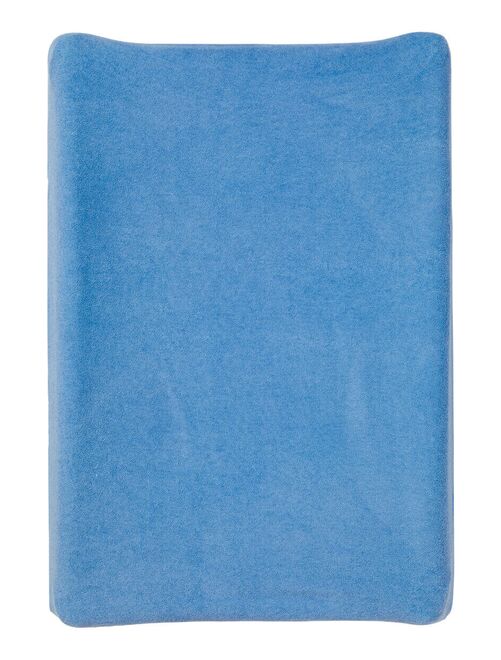 Housse de matelas à langer en éponge 50x70 cm - Bleu Jean - Kiabi