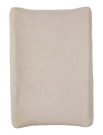 Housse de matelas à langer en éponge 50x70 cm Taupe - Babycalin