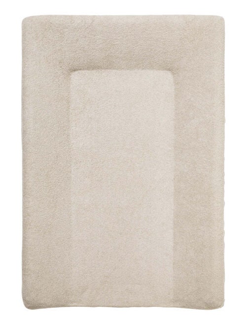 Housse de matelas à langer en éponge 50x70 cm Taupe - Kiabi