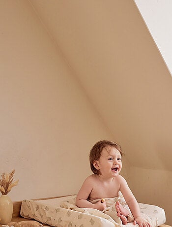 Housse de matelas à langer en éponge Noukie's