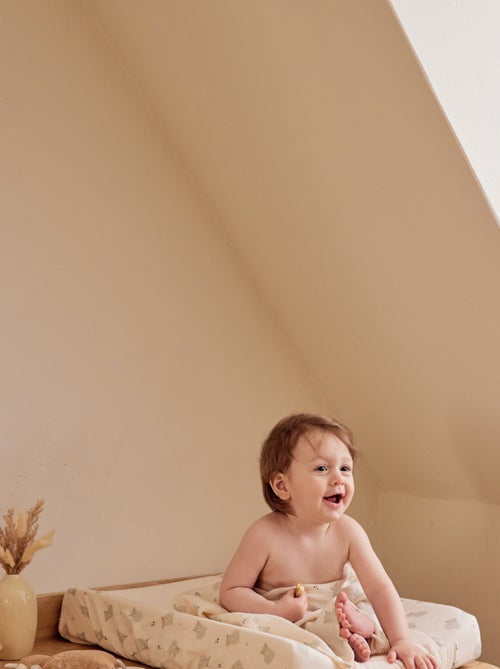 Housse de matelas à langer en éponge Noukie's - Kiabi