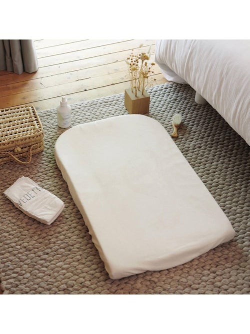Housse de matelas à langer en viscose de bambou - Kiabi
