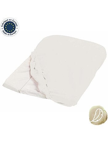 Housse de matelas à langer cassonade éponge 50x75cm