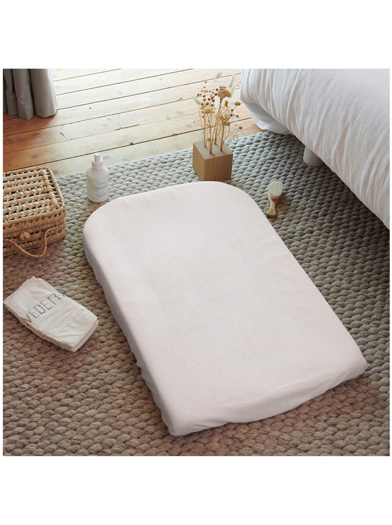 Housse de matelas à langer éponge  50x75cm Blanc - Kiabi