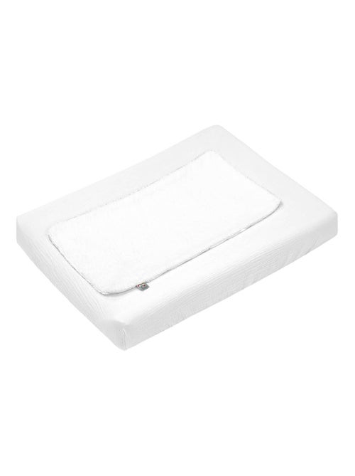 Housse de matelas à langer + éponge bambou, Jeanne SEVIRA KIDS - Kiabi