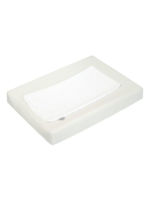 Housse de matelas à langer + éponge bambou, Jeanne SEVIRA KIDS - Kiabi