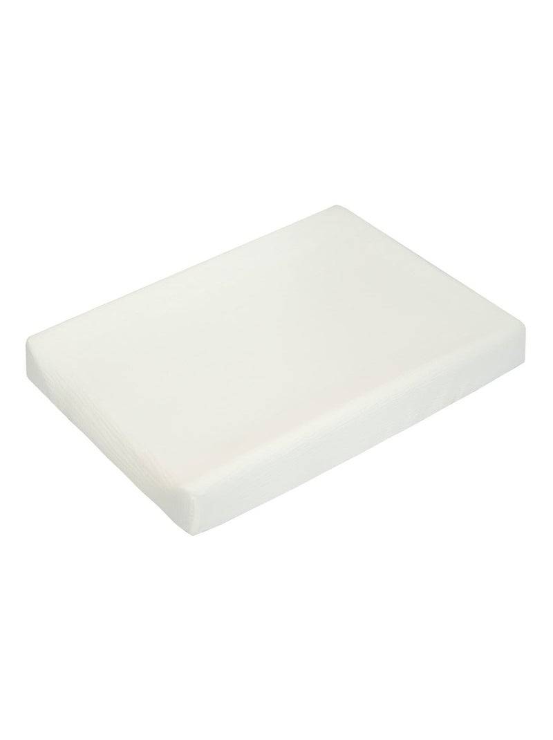 Housse de matelas à langer + éponge bambou, Jeanne SEVIRA KIDS Ecru - Kiabi