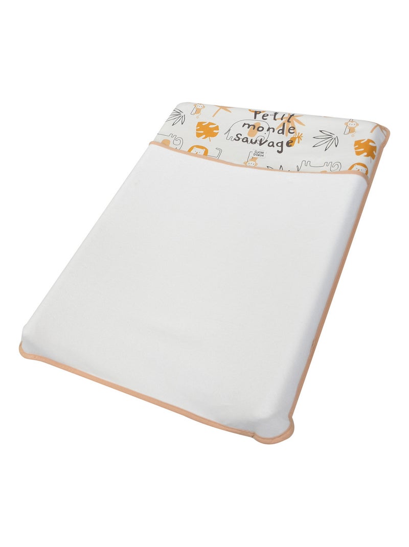 HOUSSE DE MATELAS A LANGER EPONGE Beige - Kiabi