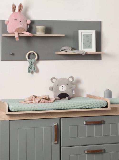 Housse de matelas à langer extensible en coton bio 'Lil Planet' ROBA - Kiabi Housse de matelas à langer extensible en coton bio 'Lil Planet' ROBA - Kiabi